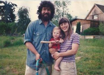 Polly James and Baby Seth